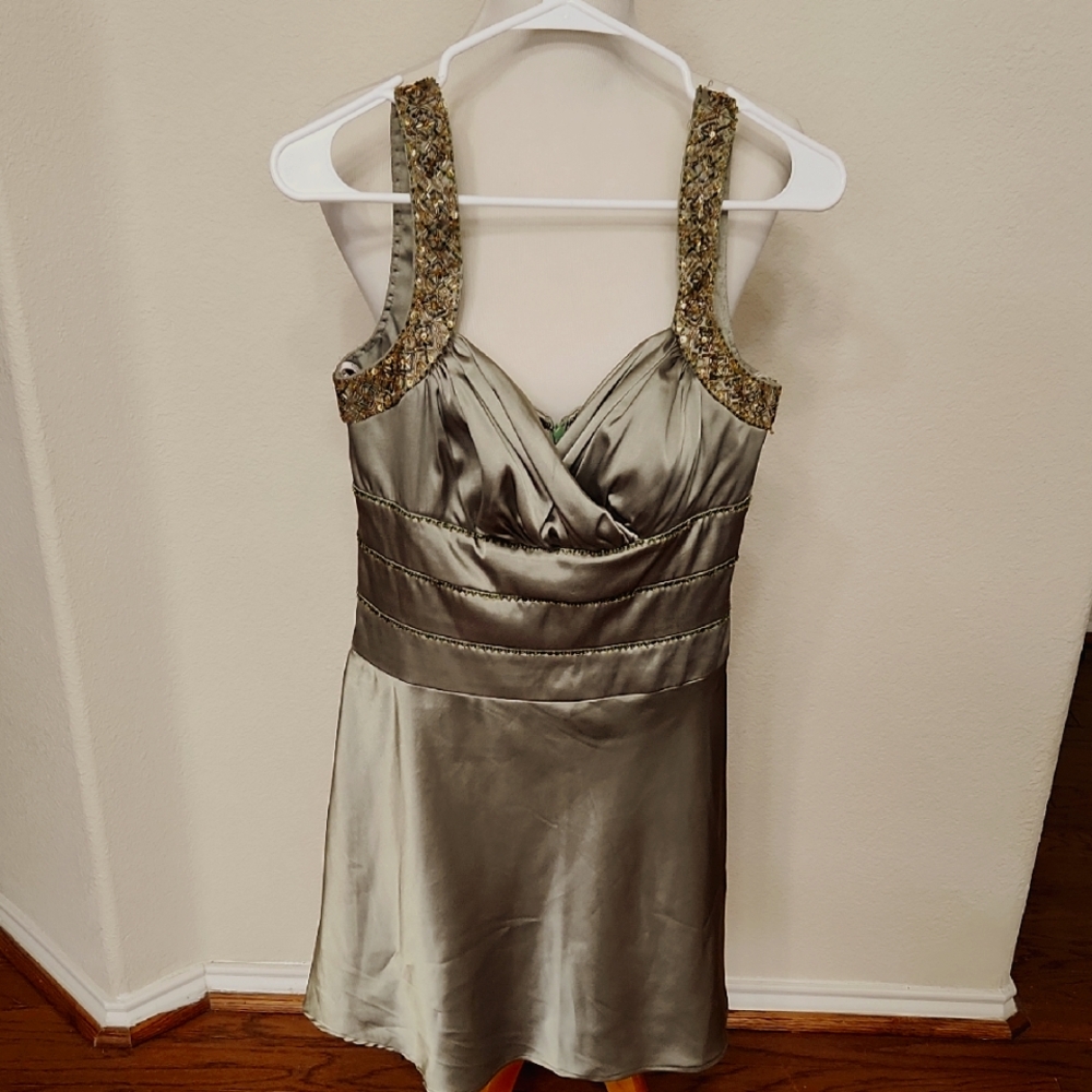 Olive Green Dress Size 6
